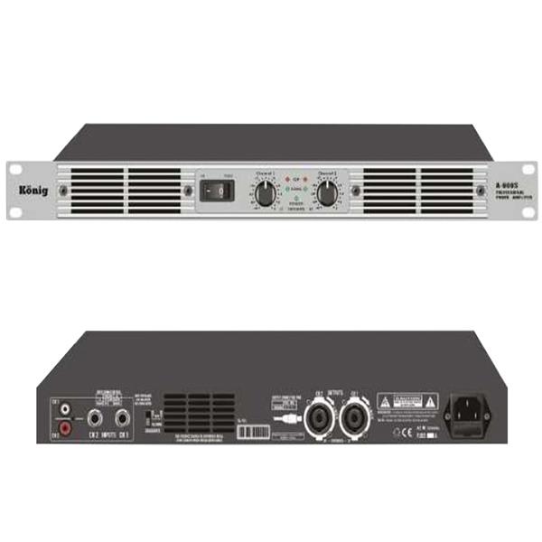 KÖNİG A-600/S 4 OHM 2X400 WATT POWER ANFİ