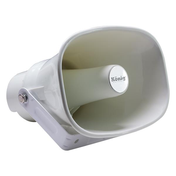 KÖNİG K-35S 70V-110V 30 WATT ABS PLASTİK TRAFOLU HORN HOPARLÖR (MBR-908 AYNI)