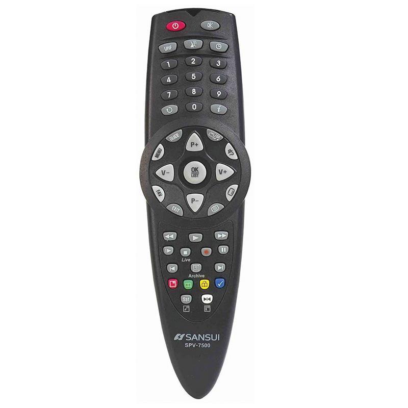 KR SANSUI SPV-7500 PVR Lİ UYDU KUMANDASI