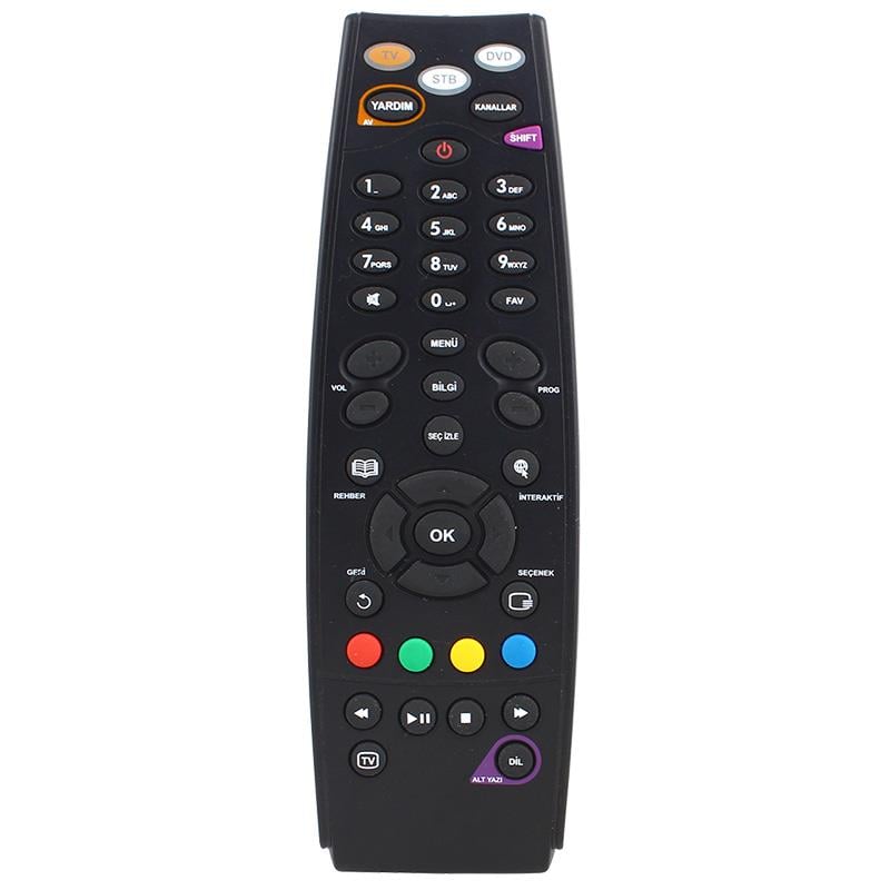 KR TİVİBU HD DVD TUŞLU UYDU KUMANDASI UK-1