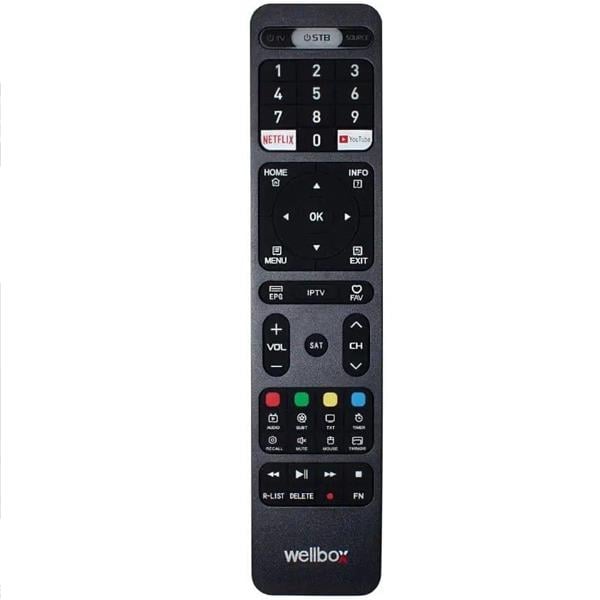 KR WELLBOX BIZ10 4K ULTRA HD ANDROID TV UYDU KUMANDASI
