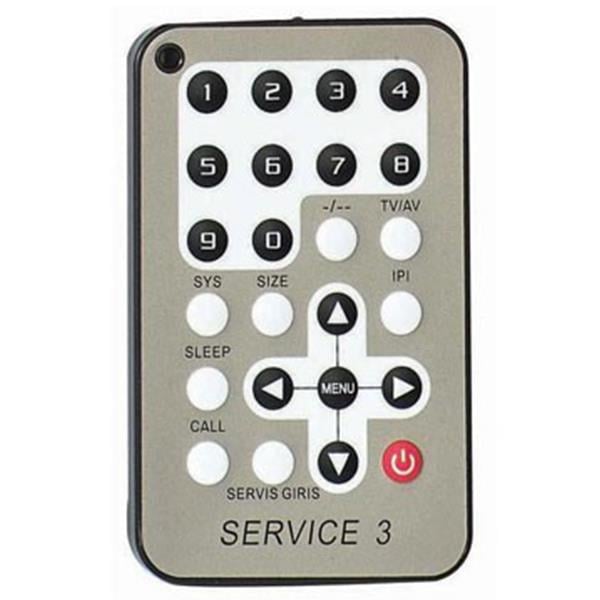 KS/35 SHOV SERVİS UYDU KUMANDASI