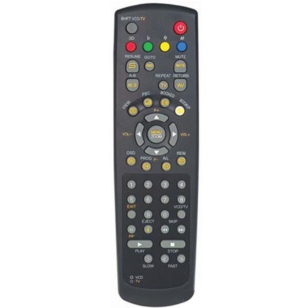 KT/22 TELEFUNKEN VCDLİ TV KUMANDA SİYAH