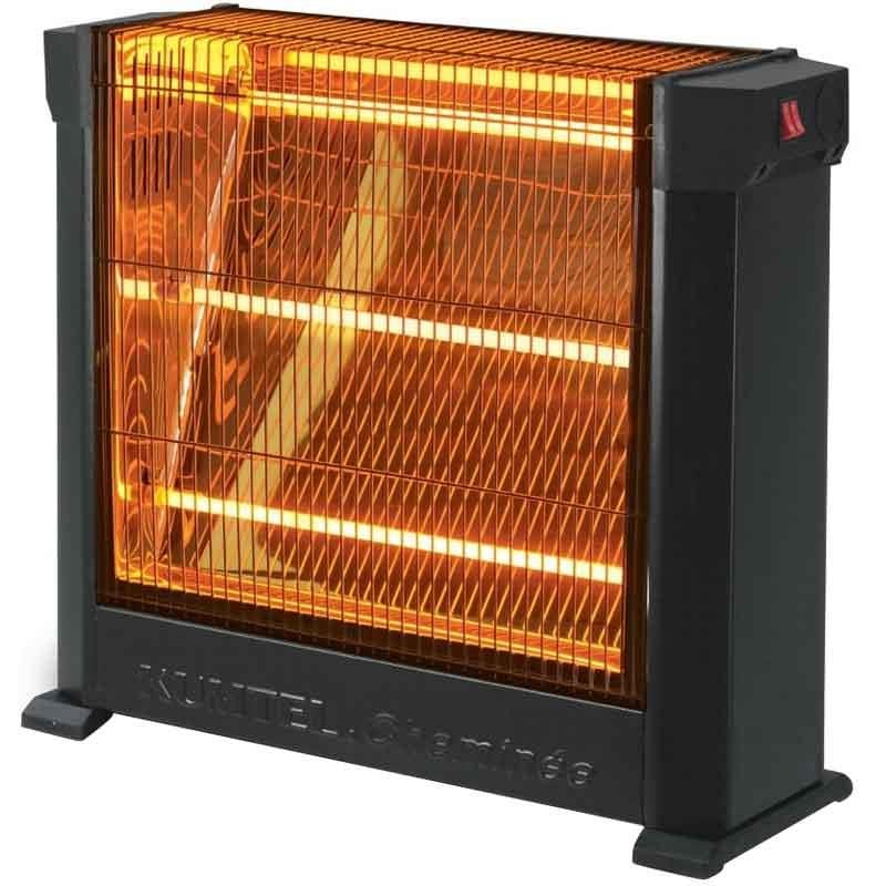 KUMTEL KS-2763 1800 WATT ELEKTRİKLİ INFRARED MİNİ ŞÖMİNE ISITICI SOBA