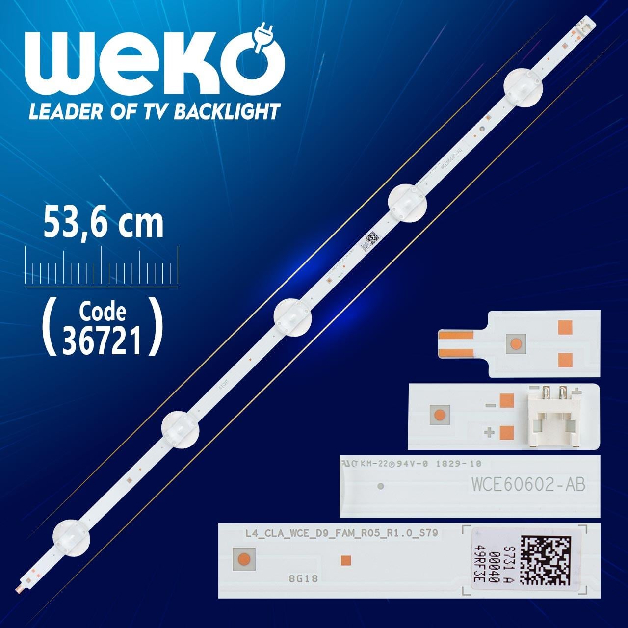 L4_CLA_WCK_D9_FAM_R05_R1.0_S79 WCE60602-AB 5 LEDLİ 53,6 CM