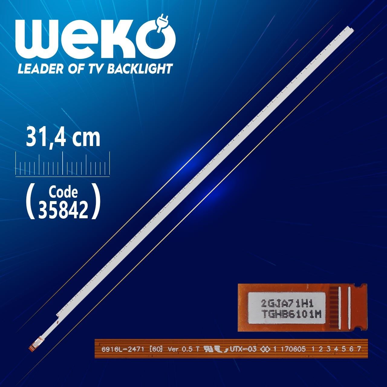 LANWS141FMLZA   VER 1.6   JCD 18030 - HB140WX1-300 ELED 31.4 CM 36 LEDLİ (WK-1304)