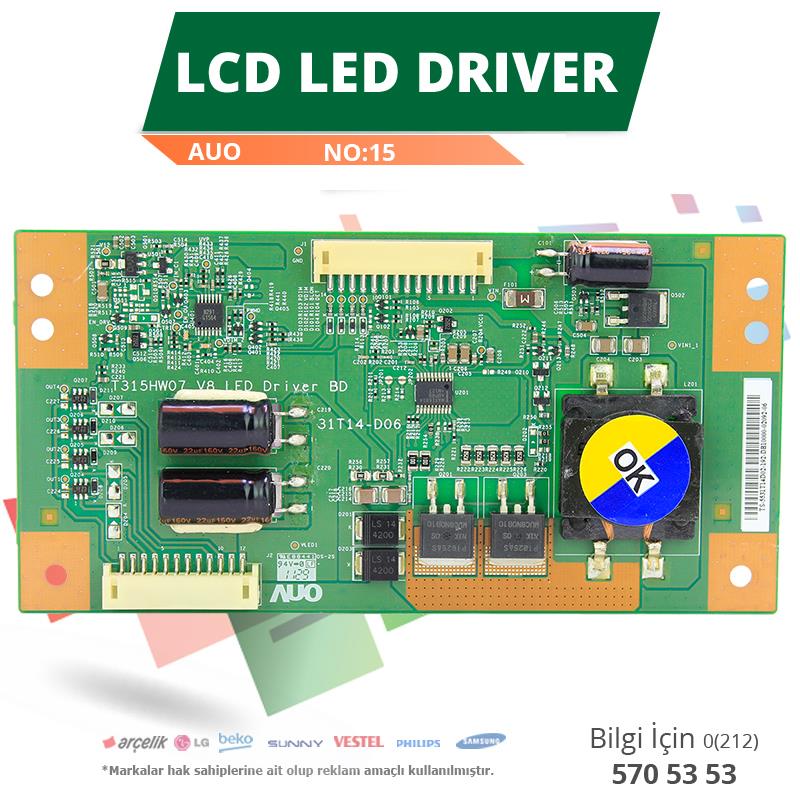 LCD LED DRIVER AUO (31T-14-D06) (T315HW07 V8) (NO:15)