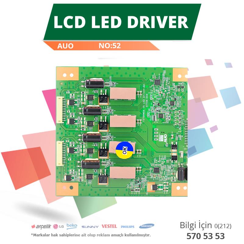LCD LED DRIVER AUO (37T06-D04) (T370HW04) (NO:52)
