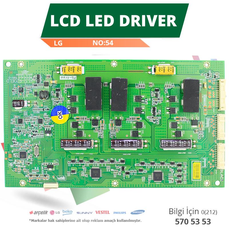 LCD LED DRIVER LG (6917L-0020A,KLS-420ELD REV0.6.0) (LC420WUL SB T1) (NO:54)