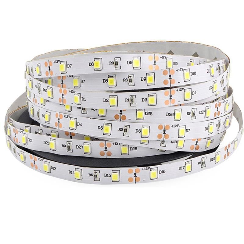 LED ŞERİT TEK ÇİPLİ GÜN IŞIĞI İÇ MEKAN SİLİKONSUZ 120 LED 5 METRE