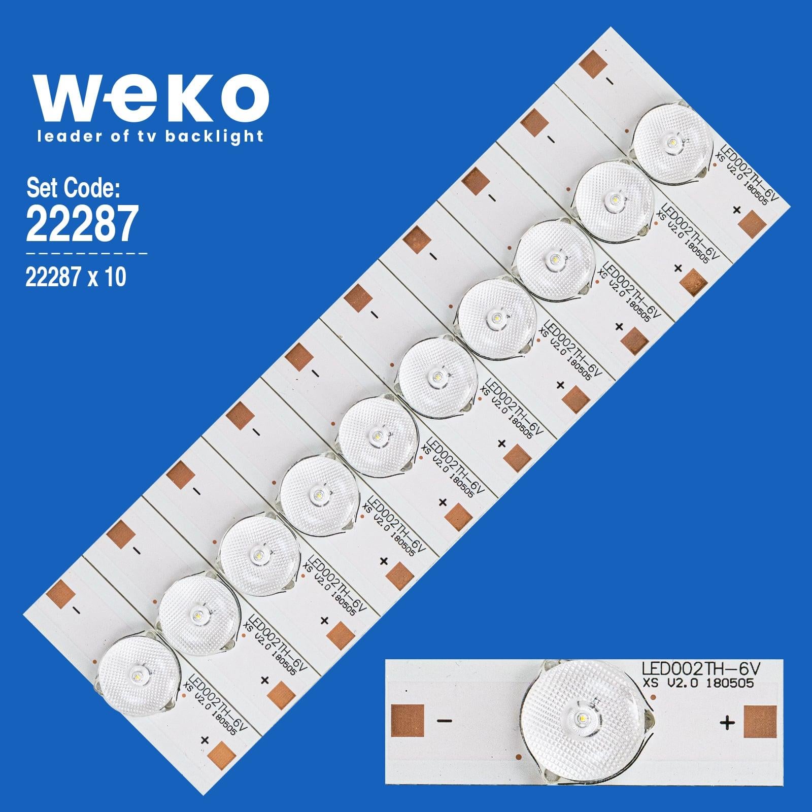 LED002TH-6V 6V TEK LED 10 LU SET