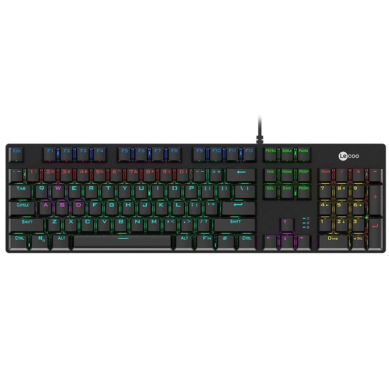 LENOVO LECOO KG1101 RGB AYDINLATMALI MEKANİK GAMİNG OYUNCU KLAVYE