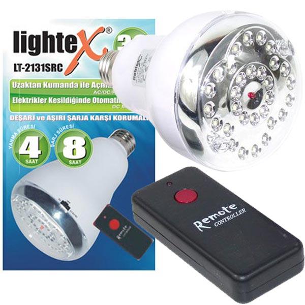 LIGHTEX LT-2131SRC KUMANDA 30 LEDLİ IŞILDAK