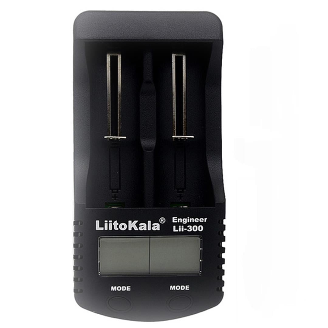 LIITOKALA LII-300 UNİVERSAL 18650/21700/26650/18350/AA/AAA/Nİ-MH/Nİ-CD AKILLI İKİLİ PİL ŞARJ CİHAZI