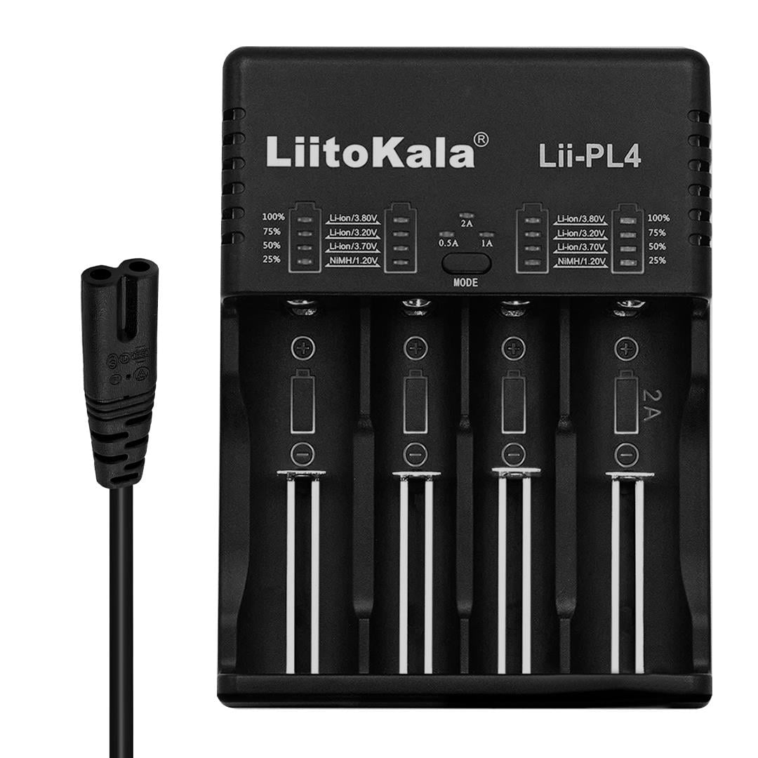 LIITOKALA LII-PL4 UNİVERSAL AA/AAA/18650/14500/123A AKILLI DÖRTLÜ PİL ŞARJ CİHAZI ALETİ