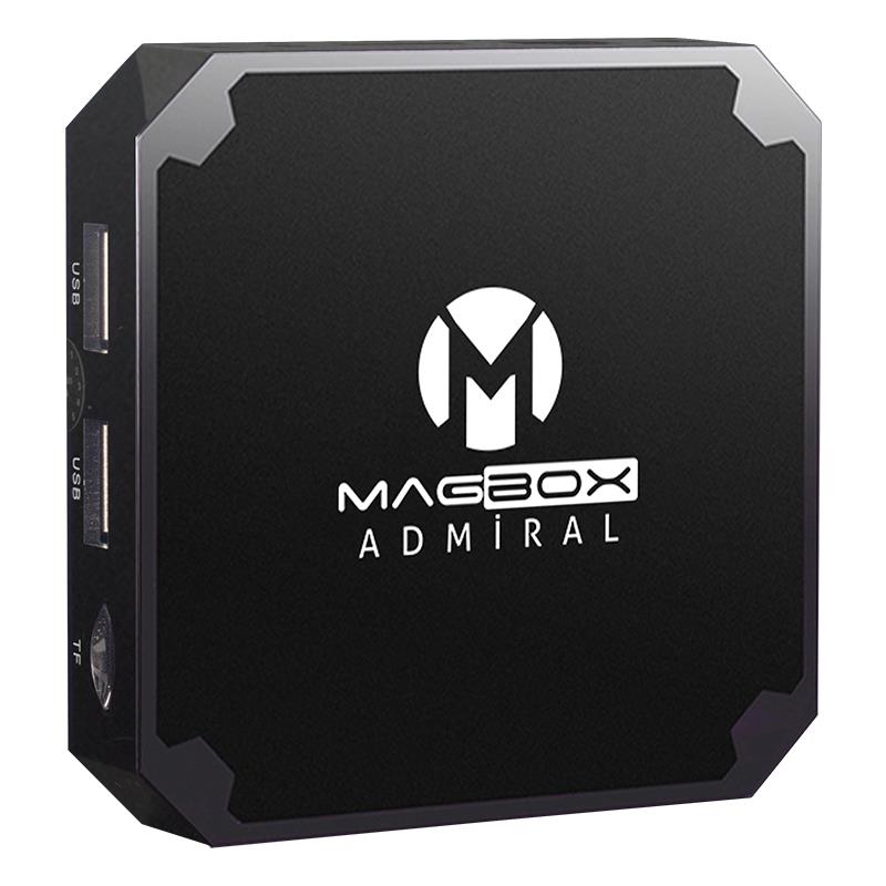 MAGBOX ADMIRAL 2 GB DDR3 RAM 16 GB HAFIZA DAHİLİ WIFI NETFLIX ANDROID TV BOX