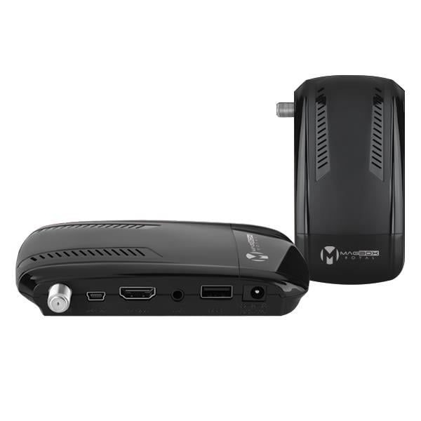 MAGBOX ROYAL TKGSLİ IPTV DESTEKLİ FULL HD MİNİ ÇANAKSIZ UYDU ALICISI (YOUTUBE*5370*7601 HA)