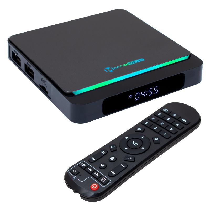 MAGBOX X3 PRO 4 GB DDR3 RAM 64 GB HAFIZA DAHİLİ WİFİ NETFLIX ANDROID 10.0 OS TV BOX