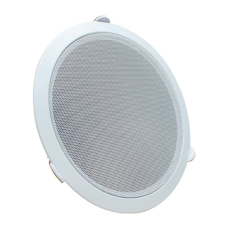 MAGICVOICE MV-200 20 CM BEYAZ TRAFOLU METAL KASA ALÇIPAN HOPARLÖR (DELİK ÇAPI 22 CM)