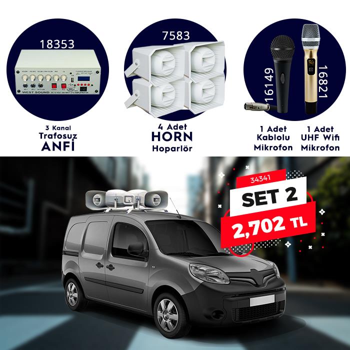 MAGICVOICE MV-204 SEÇİM HOPARLÖR SETİ (4X200W)