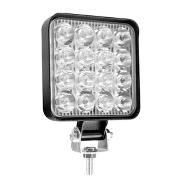 MAGİCVOİCE MV-26297 12 V 48 WATT OFF ROAD PLASTİK KARE SİS FARI TEPE LED
