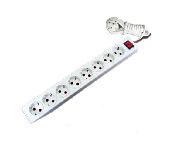 MAKEL 10LU 2 METRE KABLOLU GRUP PRİZ GONG