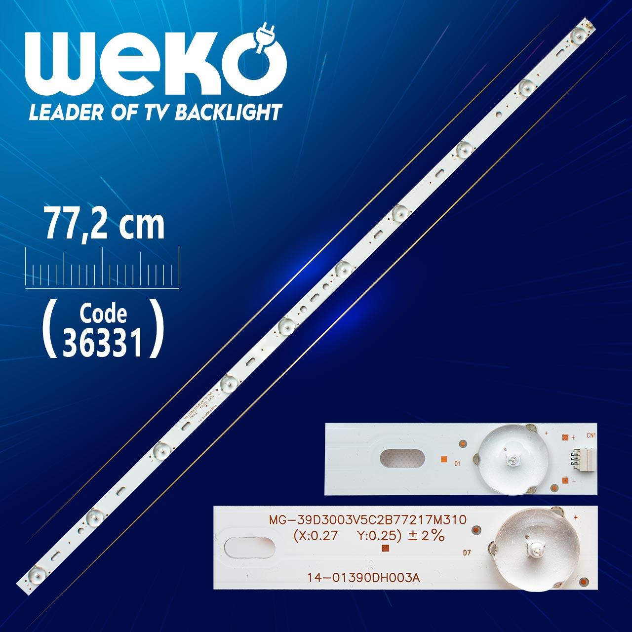 MG-39D3003V5C2B77217M310  14-01390DH003A  10 LEDLİ 77,2 CM