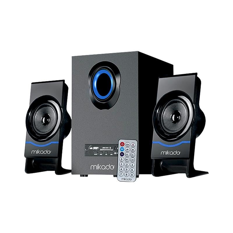 MIKADO MD-1700BT 2+1 SİYAH USB/SD/FM/BT DESTEKLİ HOPARLÖR - SPEAKER