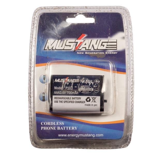 MUSTANG HHR-P103 3.6 VOLT 700 MAH PİL