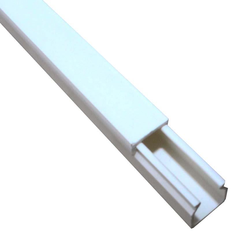 MUTLUSAN YAPIŞKANLI 12X12 KABLO KANALI (1 BOY FİYATI)(PAKETİ:125 BOY:250 METRE)