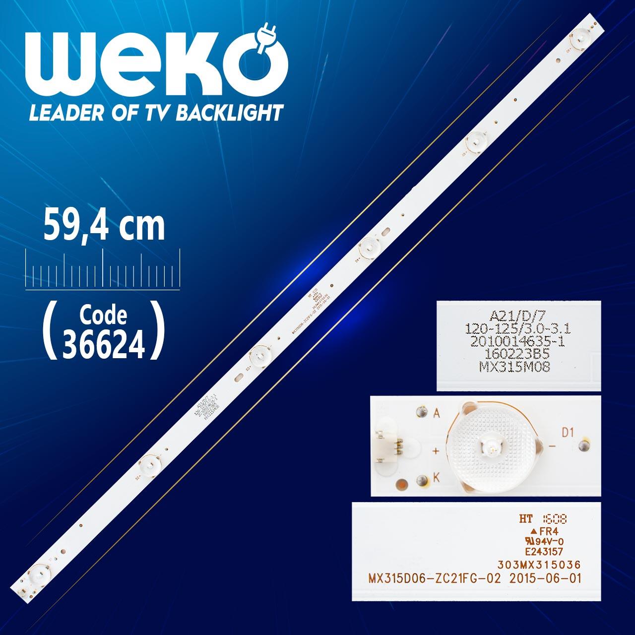 MX315D06-ZC21FG--02 303MX315036 6 LEDLİ 59,4 CM