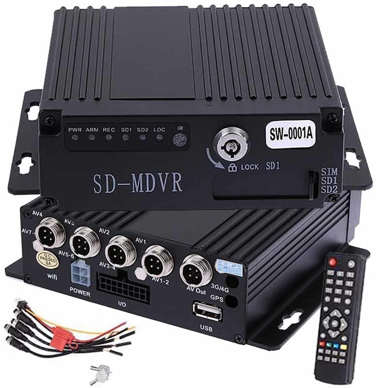 NAVIGOLD SW-0001A SD-MDVR 4 KANAL SD KART GİRİŞLİ MOBILE DVR (128 GB DESTEKLİ)