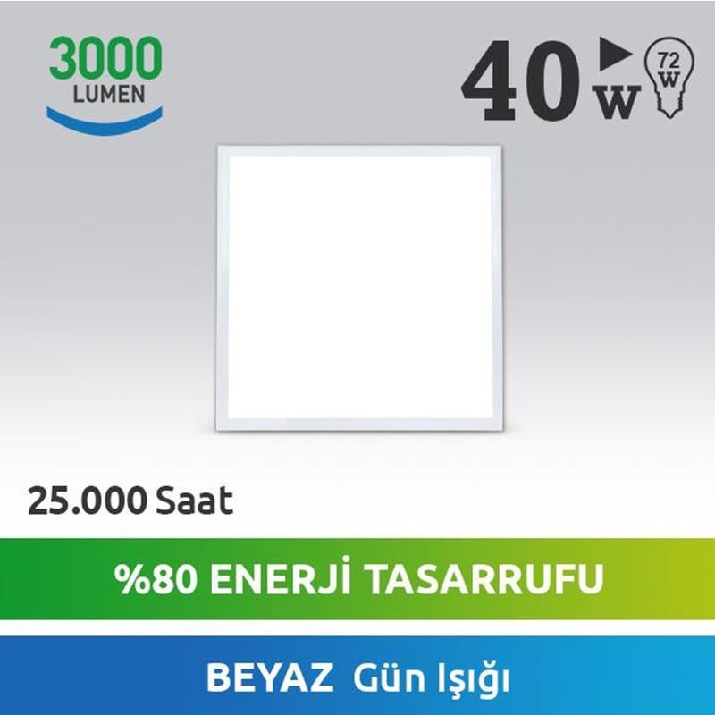 NEXTLED YE-PNL-40WB 60X60 40 WATT BEYAZ LED PANEL