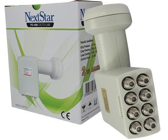 NEXTSTAR YE-488 SEKİZLİ LNB 0.3DB