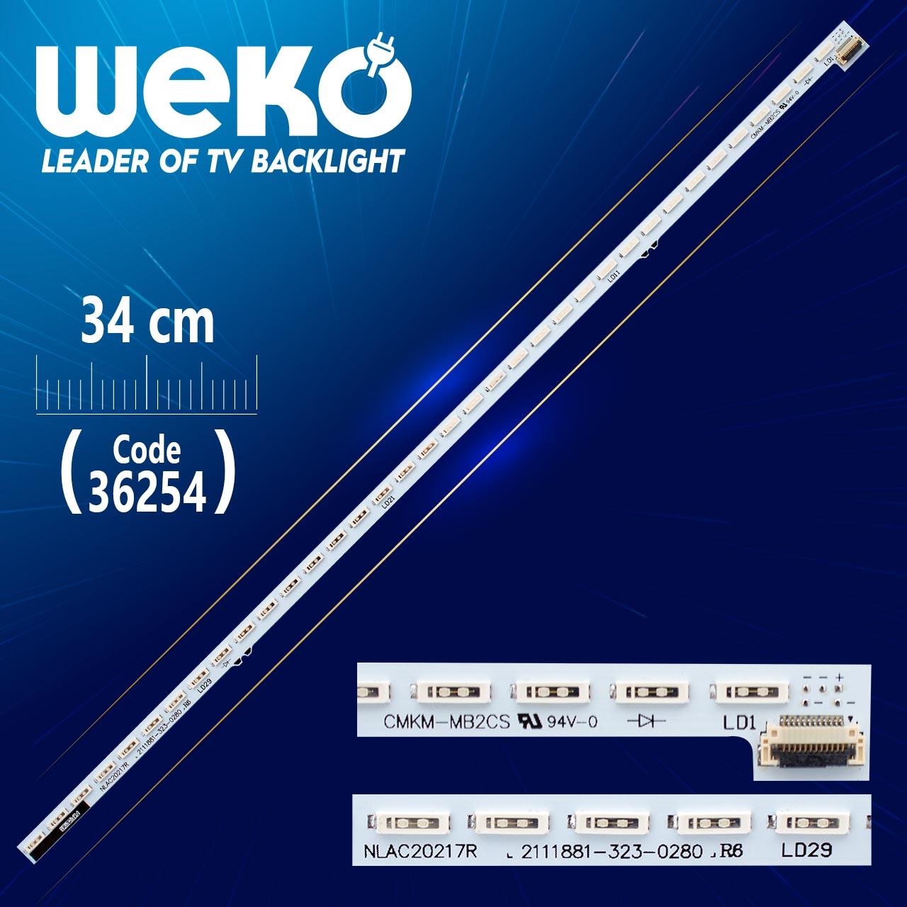 NLAC20217R 36 LEDLİ 34 CM