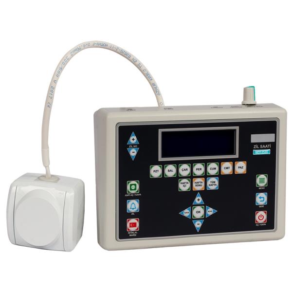NO-TEL NOT-ZS3K PROGRAMLANABİLİR ANFİ KONTROLLÜ İSTİKLAL MARŞLI-UK LI OKUL ZİL SAATİ