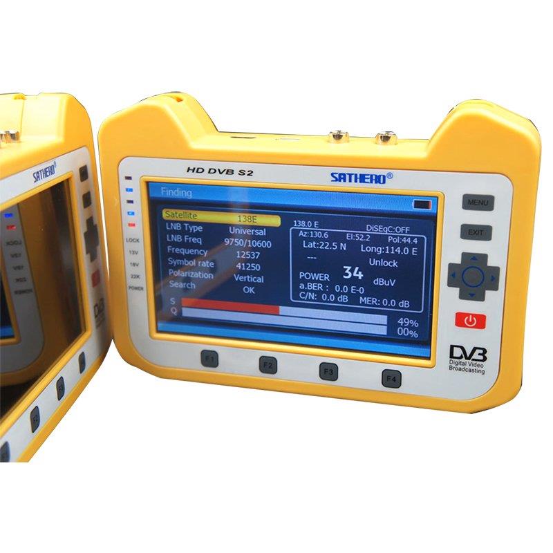 NOVACOM SATHERO SH-900 HD GÖRÜNTÜLÜ UYDU BULUCU VE AHD KAMERA TEST CİHAZI