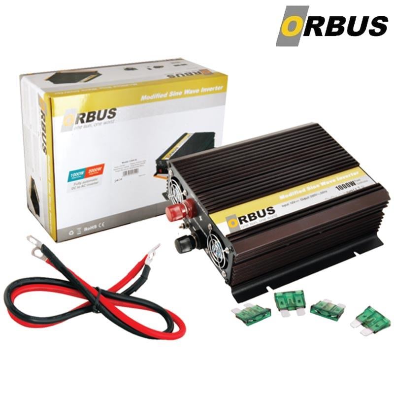 ORBUS 12 VOLT - 1000 WATT INTELLIGENT MODIFIED SINUS INVERTER TAIWAN