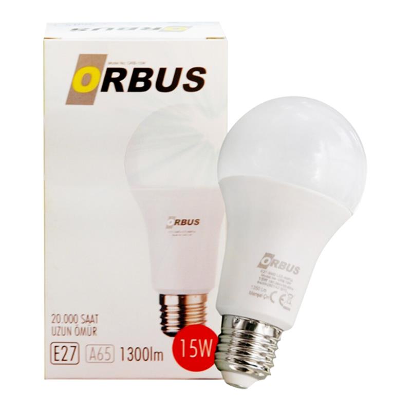 ORBUS ORB-15W E27 15 WATT 1300 LÜMEN GÜNIŞIĞI LED AMPÜL