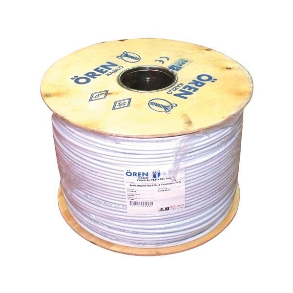 ÖREN RG6/U4 CCS/AL TRISHIELD ANTEN KABLOSU (500 METRE)