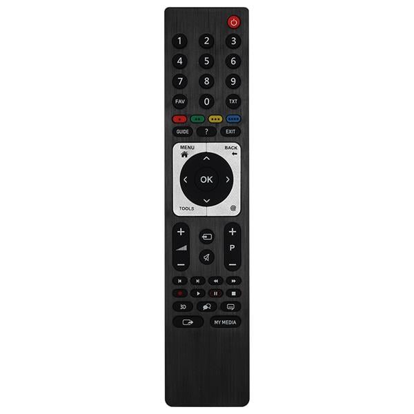 ORJİNAL KL ARÇELİK-BEKO-GRUNDIG 3D METALİK GUIDE TUŞLU TS4187R-2 LCD KUMANDASI (RC3304805/01S-RM-L271) * ARC-206