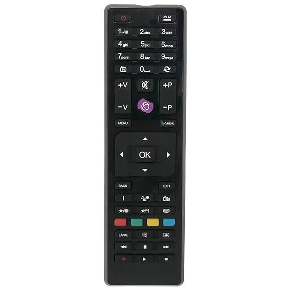 ORJİNAL KL VESTEL 323F73-1-2 RC 4875 BEYAZ/SİYAH LCD LED TV KUMANDA