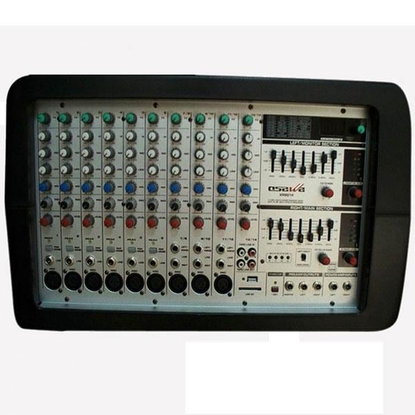OSAWA XP-9014 2X500W 12 KANAL USB POWER MIXER