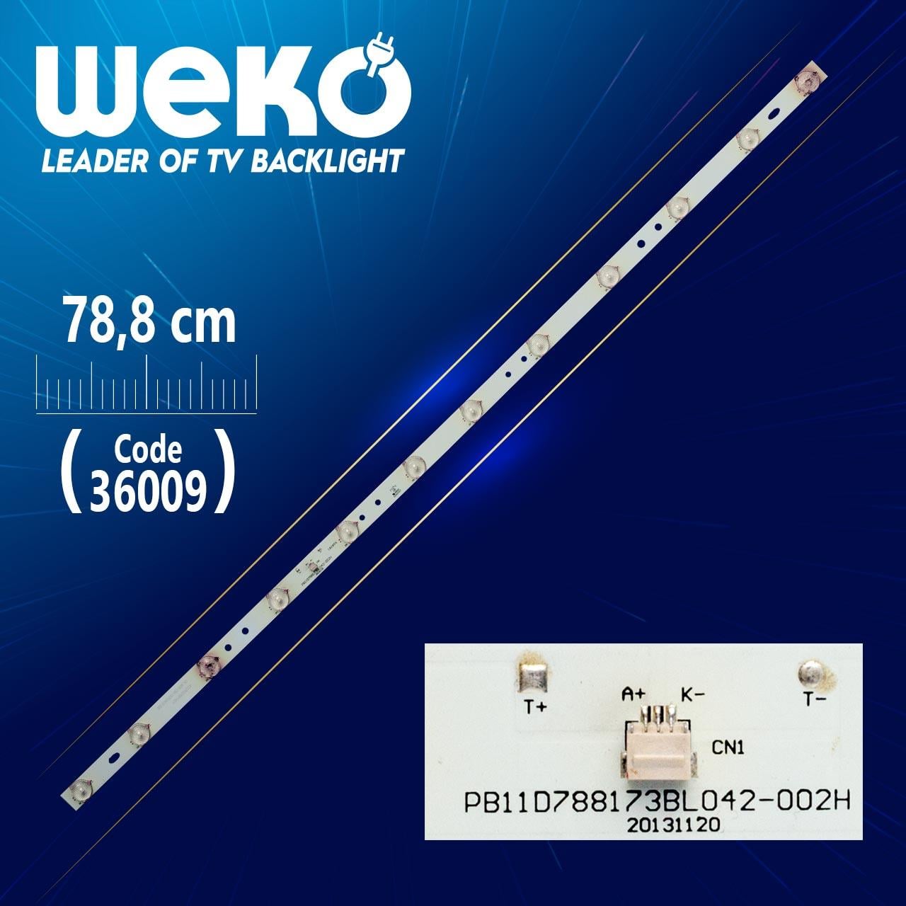 PB11D788173BL042-002H - DL M05 C54 15 PCM D 005 - 12 LEDLİ 78.8 CM