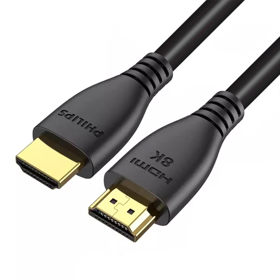 Philips 1.5 Metre 8K-60HZ 4K-120HZ V2.1 HDMI Görüntü Kablosu (SWV7250/93-T-1.5)
