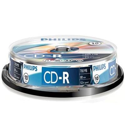 PHILIPS CD-R CAKEBOX 10LU PAKET