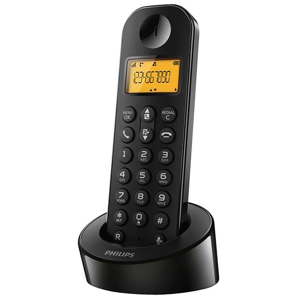 PHILIPS D120 TELSİZ TELEFON (SİYAH*BEYAZ)