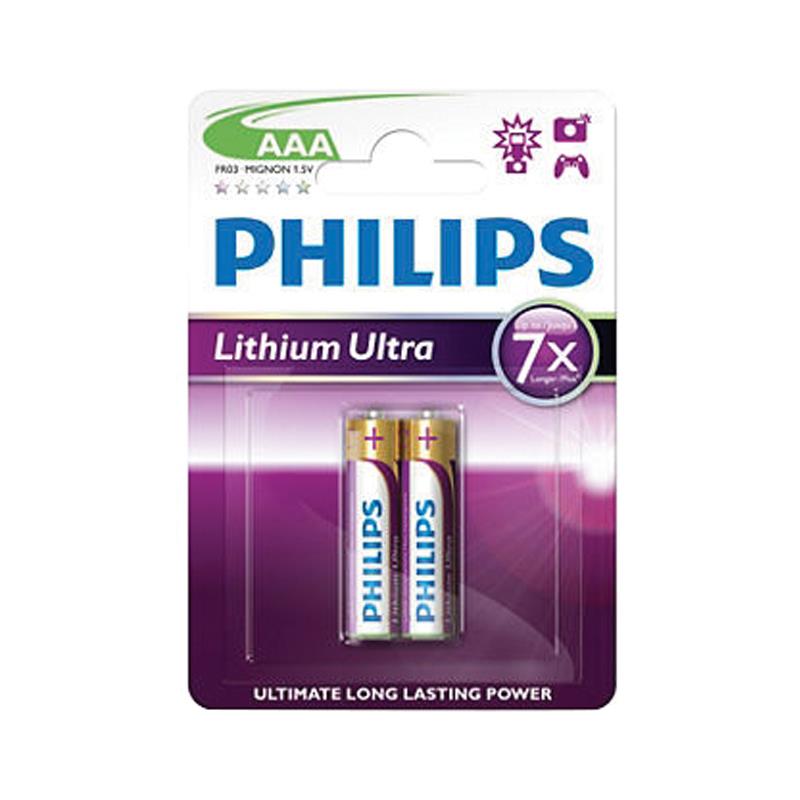 PHILIPS FR6LB2A/10 ULTRA ALKALİN İNCE PİL (2Lİ PAKET FİYAT)