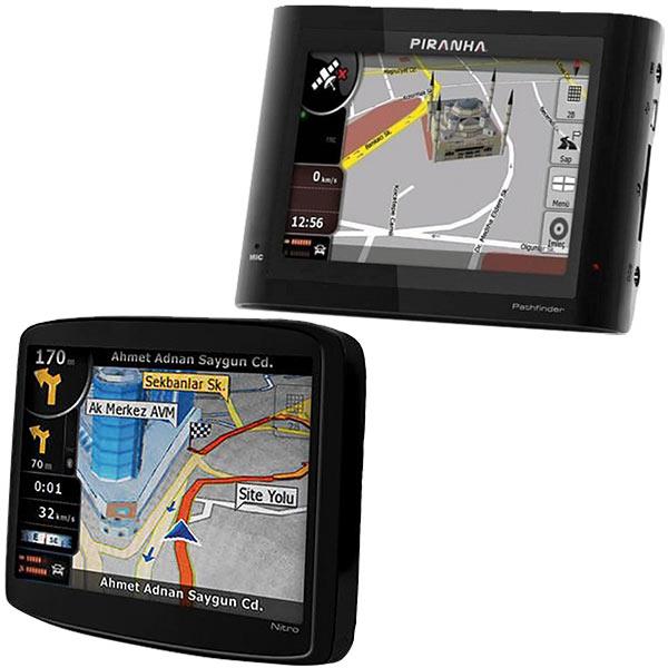 PIRANHA PATHFİNDER/NITRO 3.5 İNÇ EKRANLI İGO YAZILIM GPS NAVİGASYON