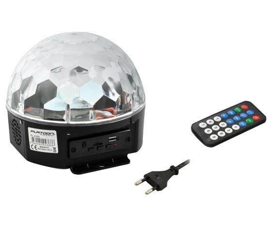 PLATOON PL-4368 LEDLİ USB+SD KUMANDALI DISCO SPEAKER - HOPARLÖR